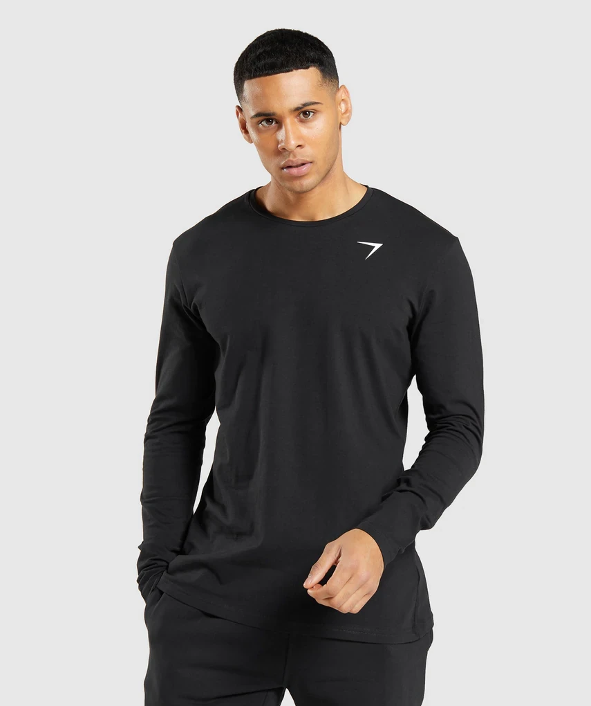 Essential Long Sleeve Tshirt Black