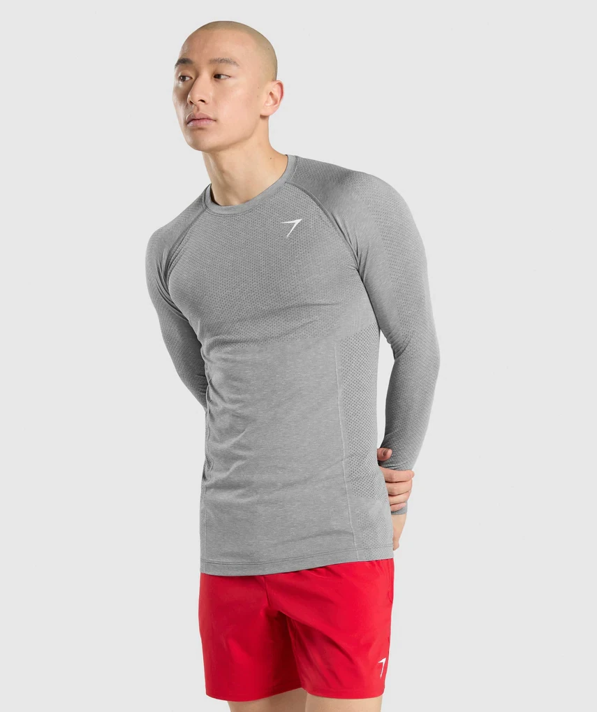 Pro Long Sleeve Tshirt Charcoal