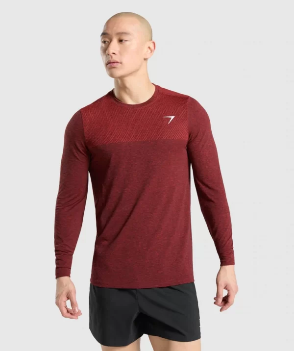 Essential Long Sleeve Tshirt Red