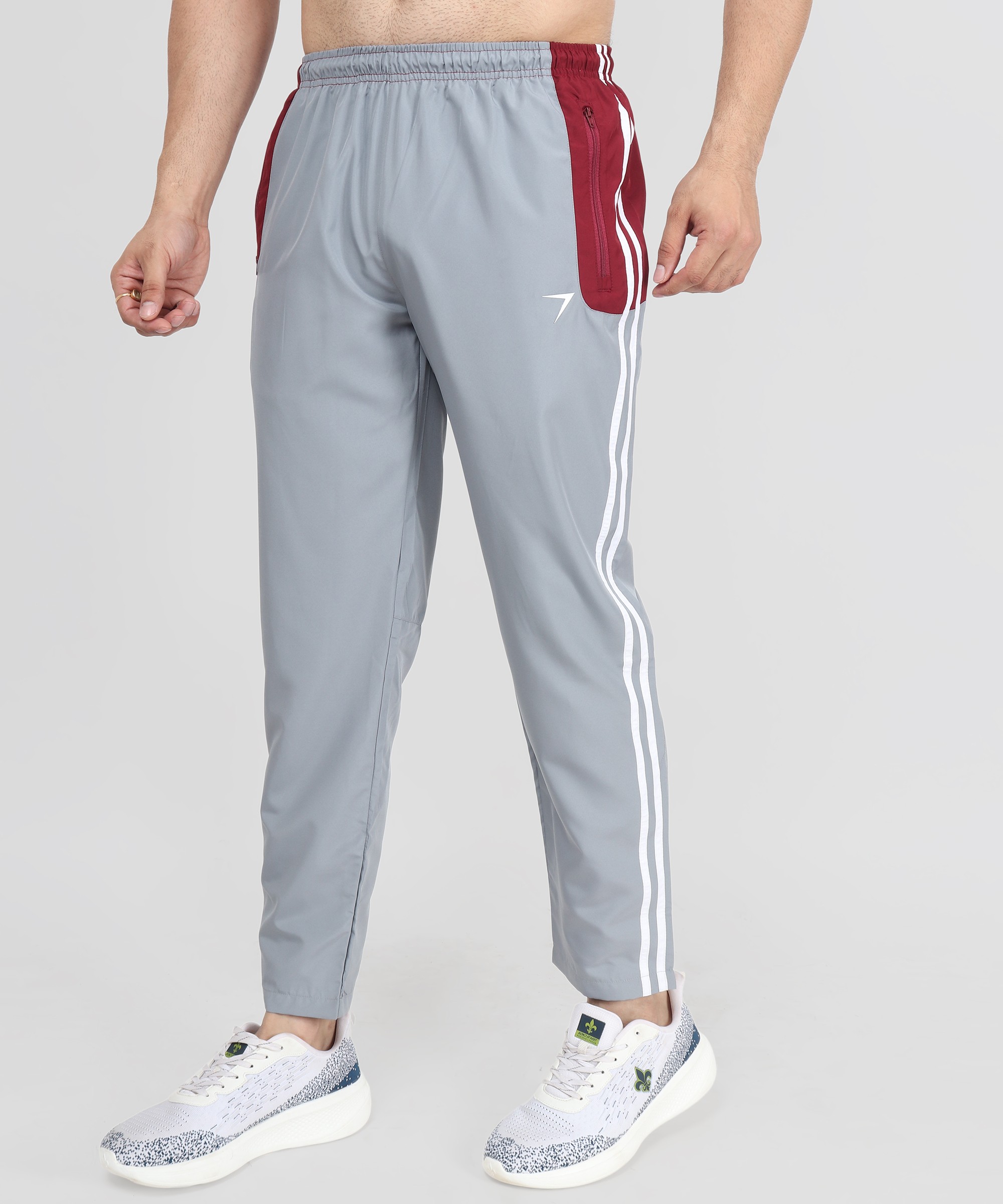 MIER Men's Cotton Sweatpants with Pockets Sports Knit Pants