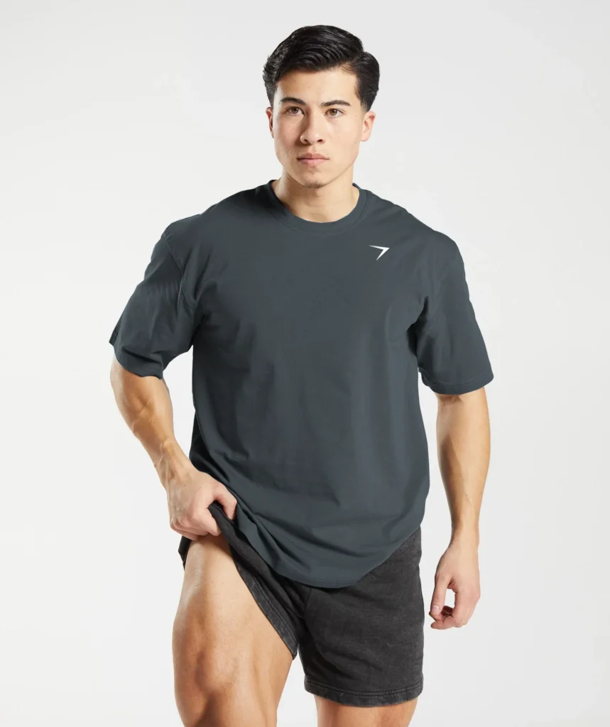 Essential Oversized T-Shirt Steel Grey - Jogger Sports