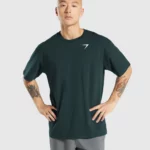 Essential Oversized T-Shirt Forest Green