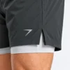 2 In 1 Shorts Coal