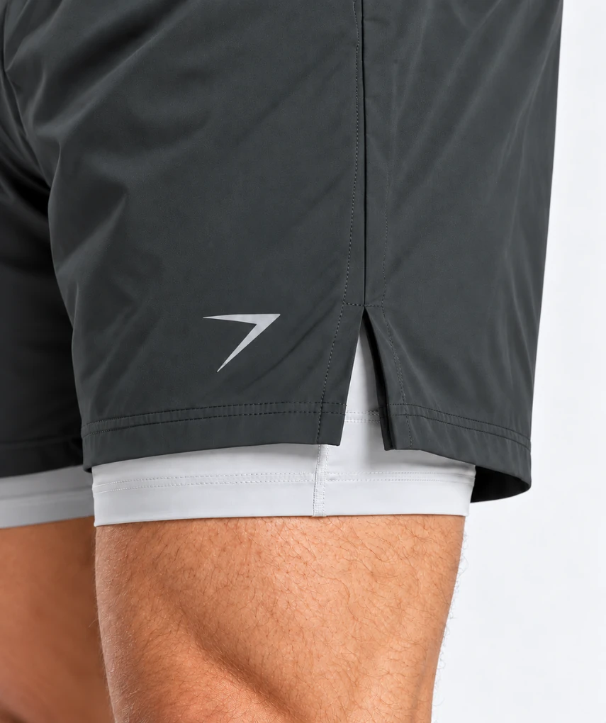 2 In 1 Shorts Coal
