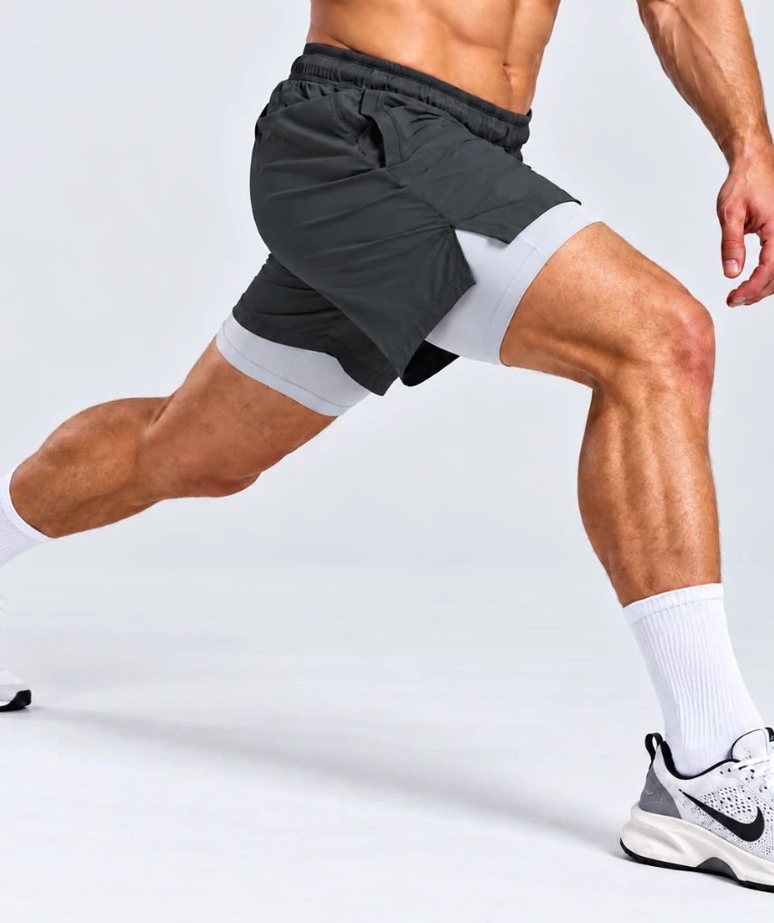 2 In 1 Shorts Coal