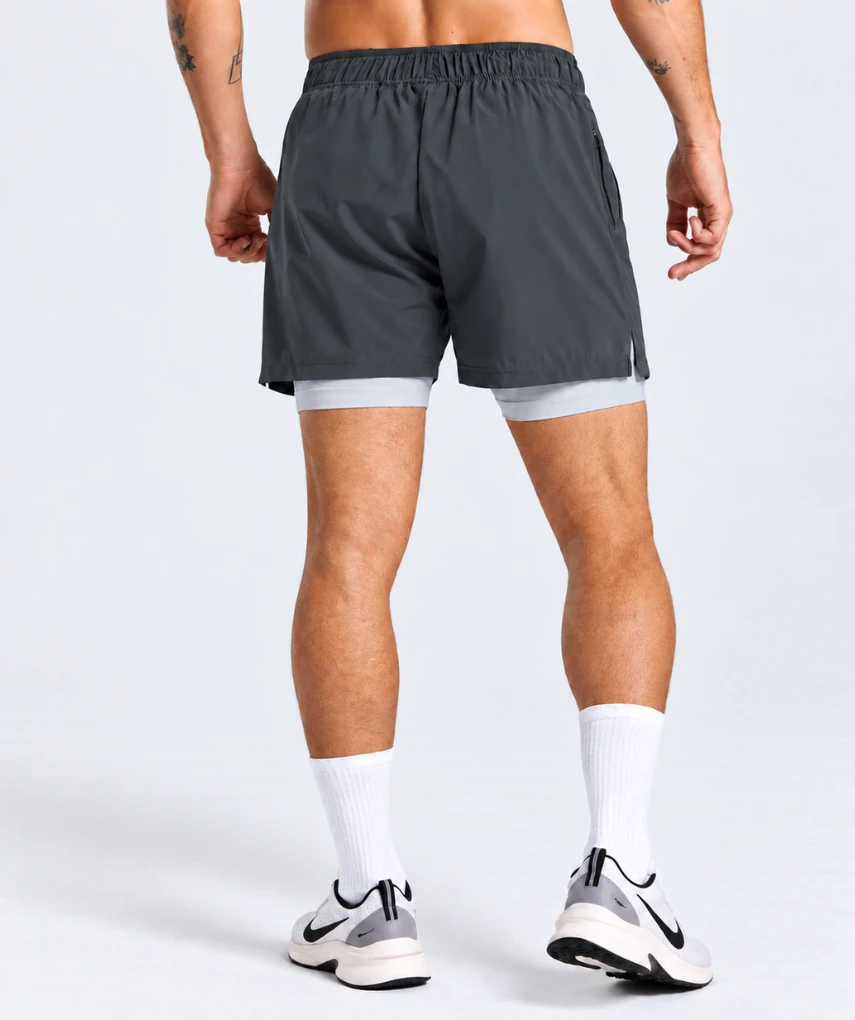 2 In 1 Shorts Coal