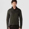 Training 1/4 Zip Pullover Charcoal