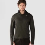 Training 1/4 Zip Pullover Charcoal