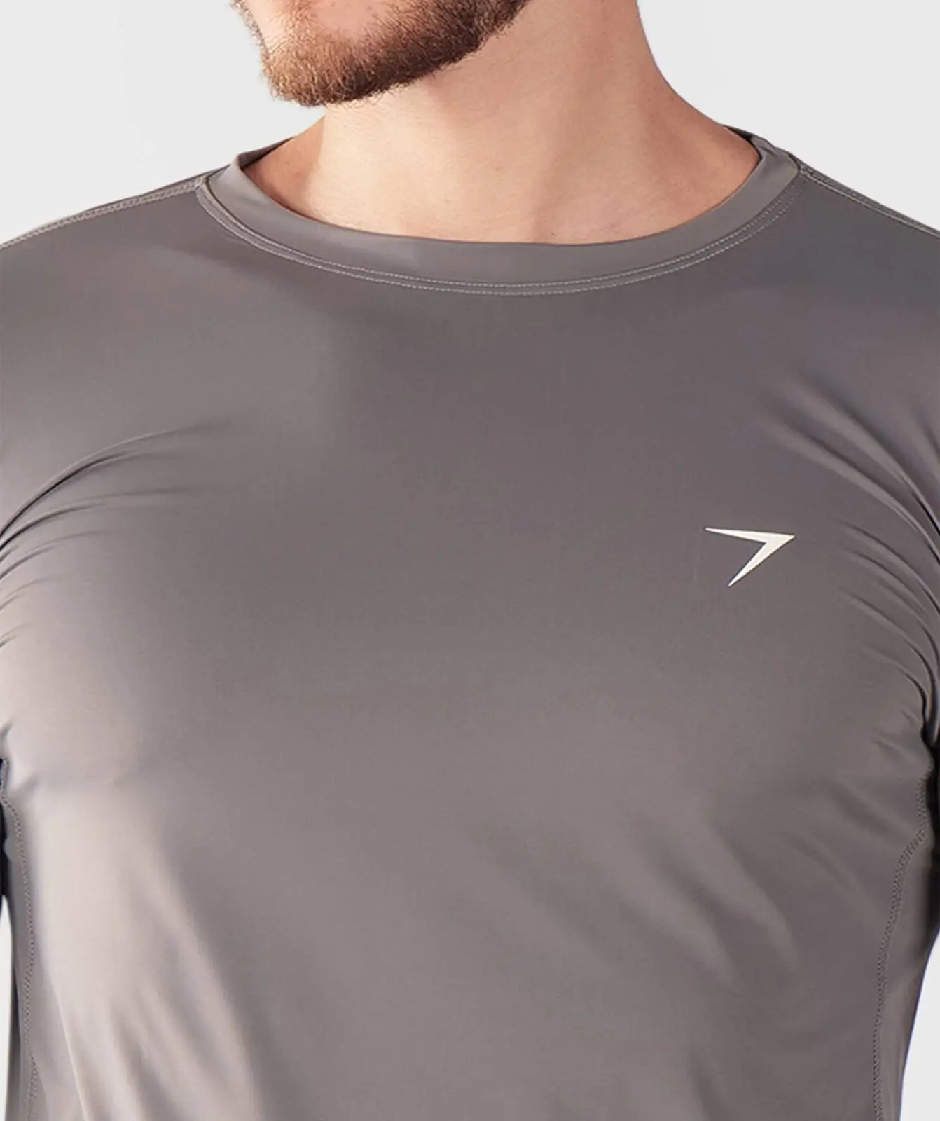 Essential Long Sleeve Tshirt Medium Grey-2 Essential Long Sleeve T-Shirt Medium Grey