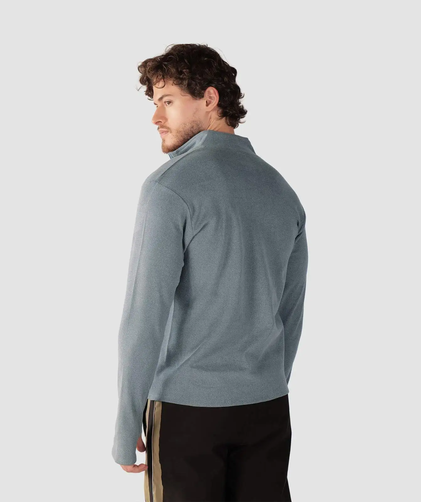 Sage Green-4 Training 1/4 Zip Pullover Sage Green