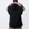 Oversized Drop Arm Tank Hoodie