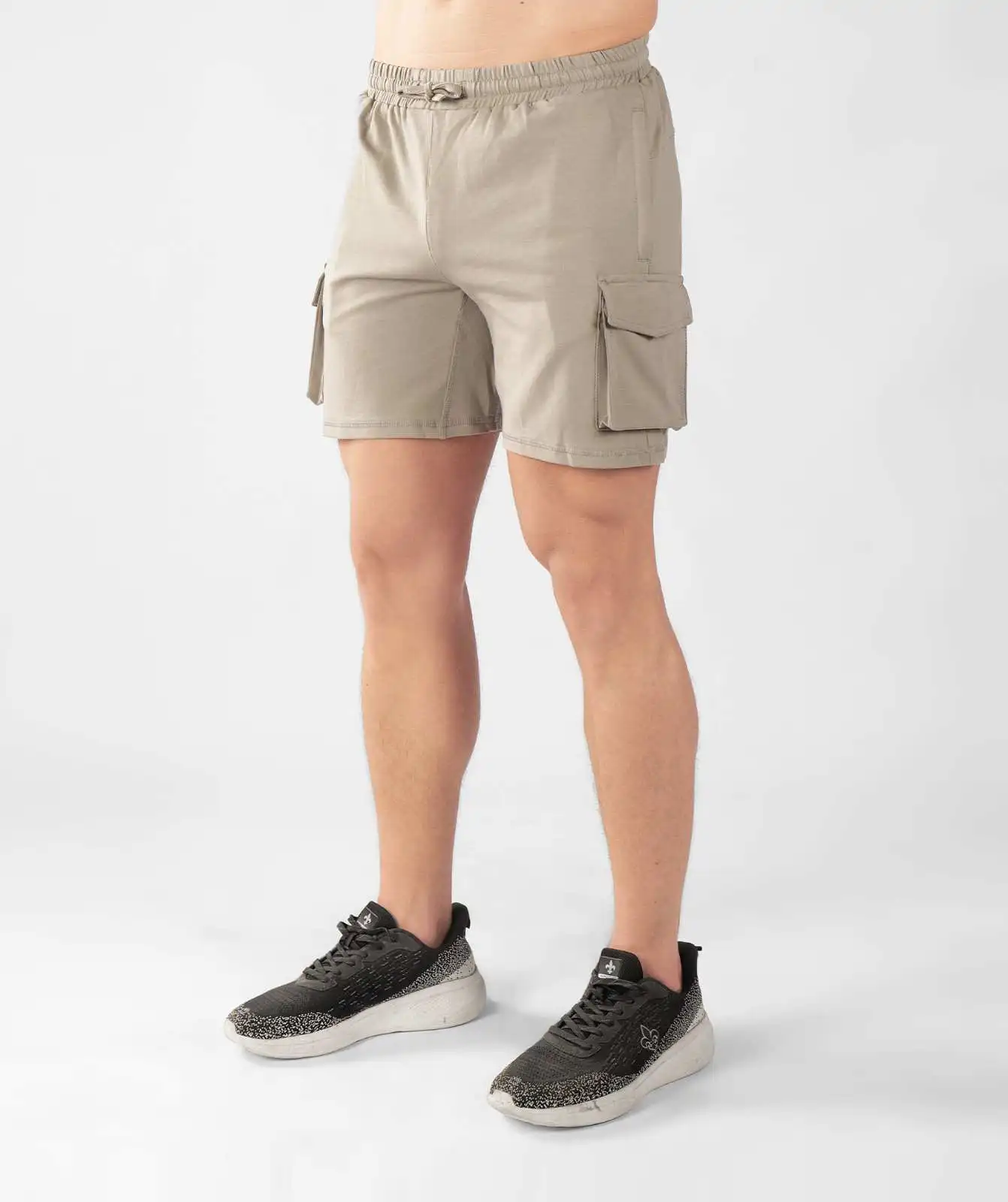 Cargo Shorts Light Grey