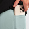 2 In 1 Shorts Black Contrast Mint