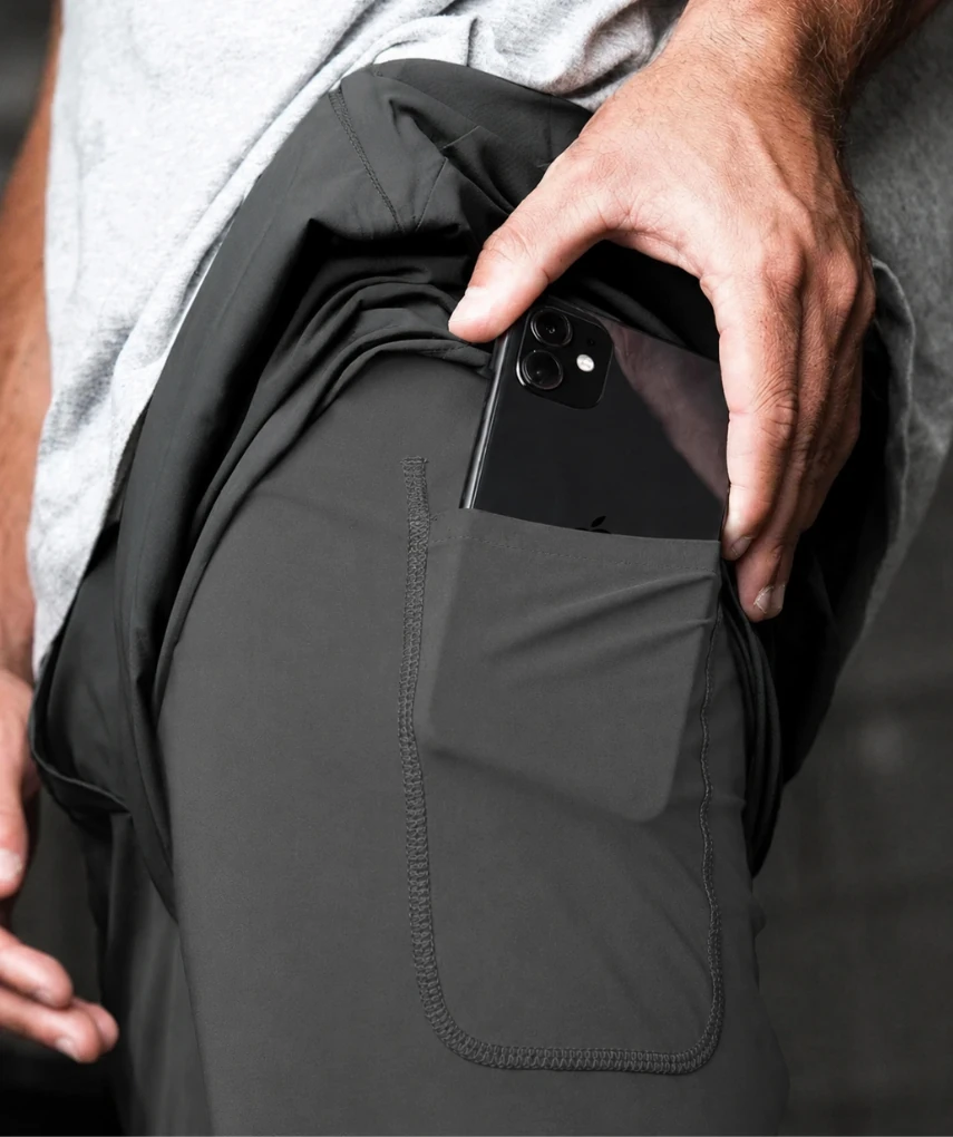 2 In 1 Shorts Full Compression Coal 2 In 1 Shorts Full Compression Coal