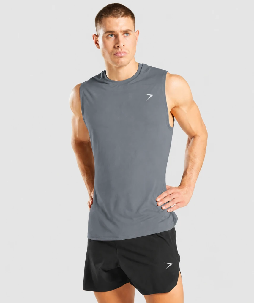 Air Cool Tank Medium Grey
