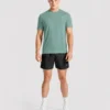 Essential Muscle Fit T-shirt Sage Green