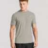 Essential Muscle Fit T-shirt Stone Grey