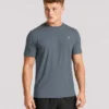 Essential Muscle Fit T-shirt Steel Grey