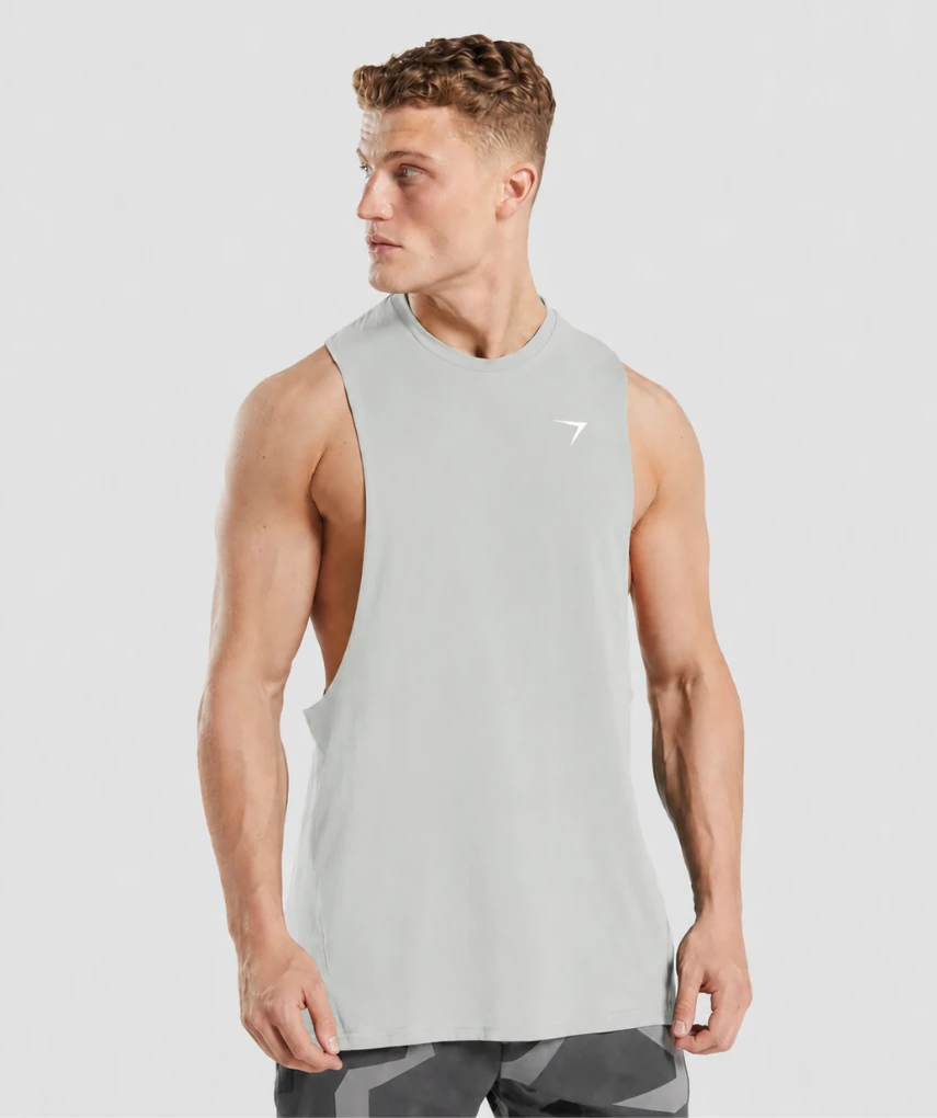 Air Cool Drop Arm Tank Light Grey