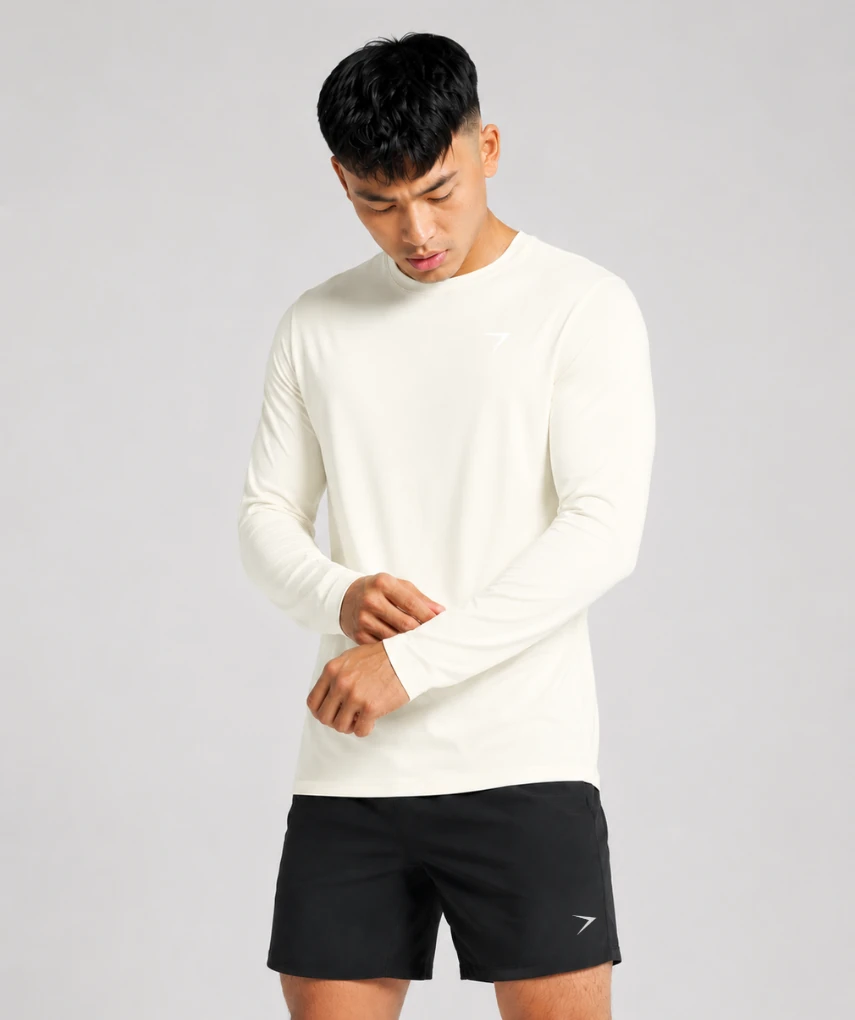 Essential Long Sleeve T-Shirt White