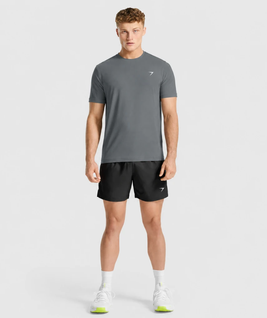 Essential Muscle Fit T-shirt Steel Grey