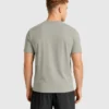 Essential Muscle Fit T-shirt Stone Grey