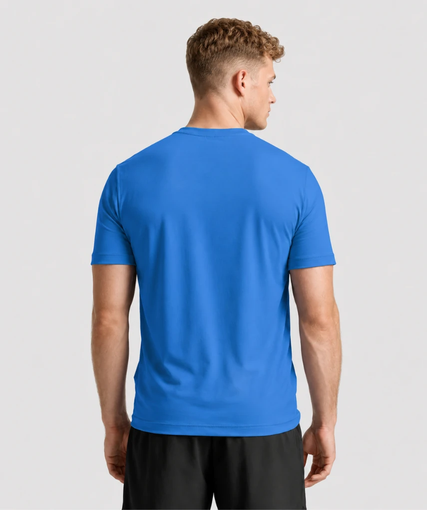 Essential Muscle Fit T-shirt Shock Blue