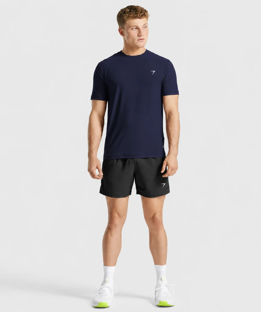 Essential Muscle Fit T-shirt Navy