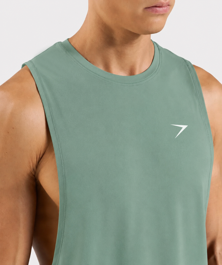 Air Cool Drop Arm Tank Green