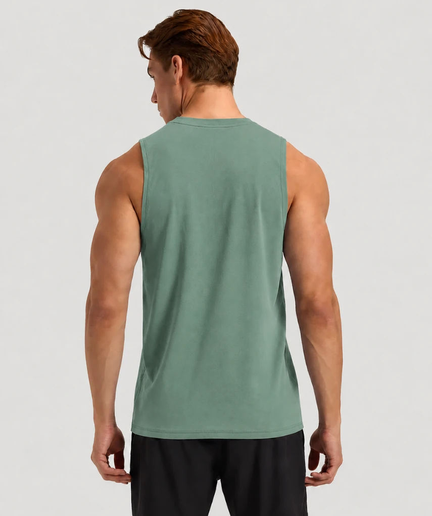 Air Cool Tank Sage Green