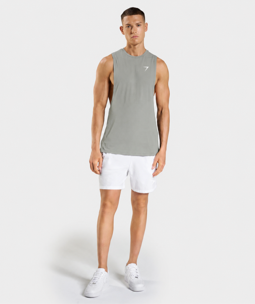 Air Cool Drop Arm Tank Light Grey Air Cool Drop Arm Tank Light Grey