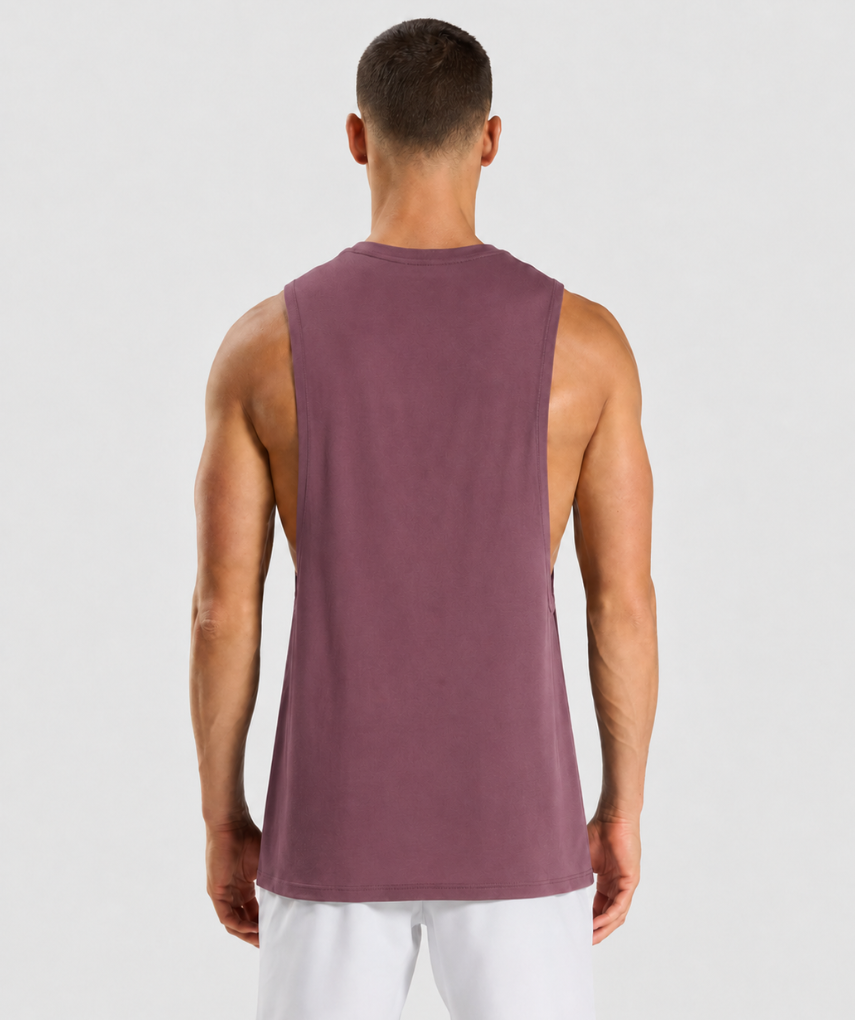 Air Cool Drop Arm Tank Burgundy Air Cool Drop Arm Tank Burgundy