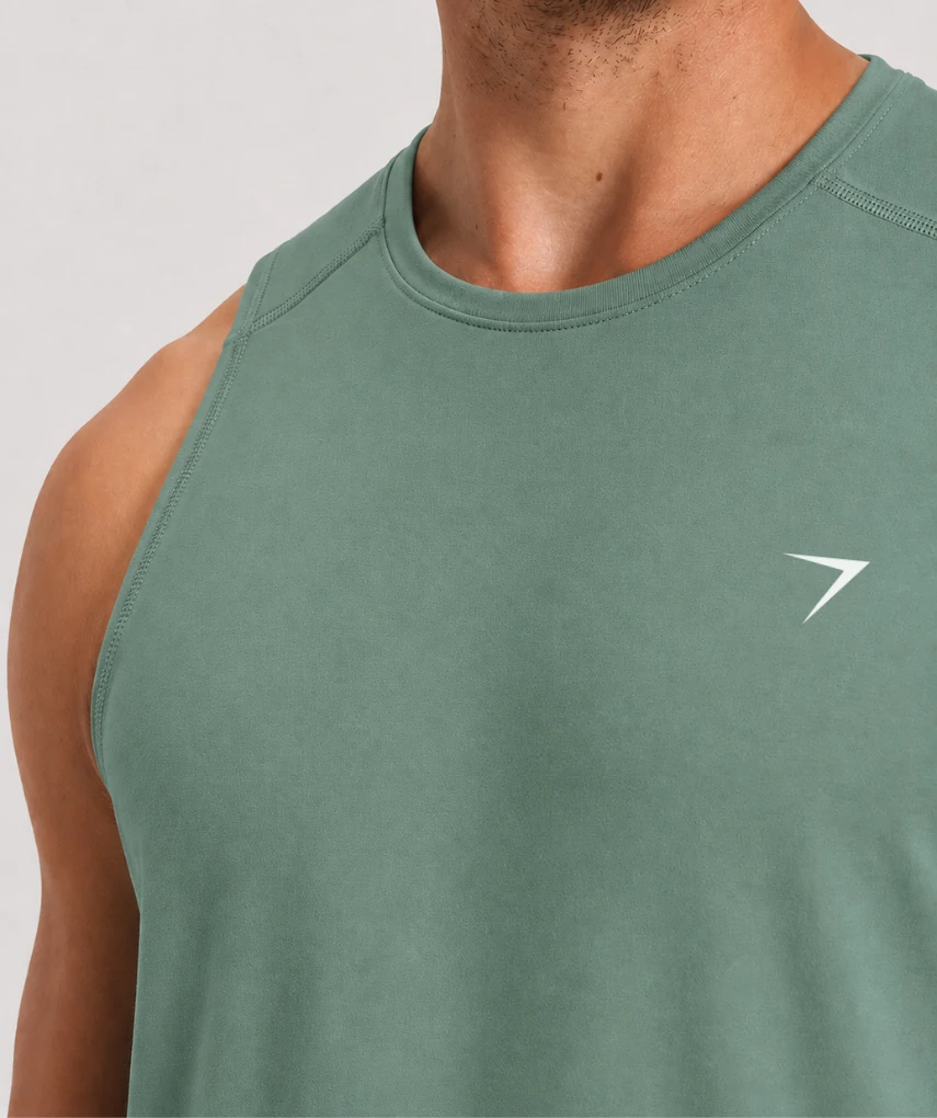 Air Cool Tank Sage Green