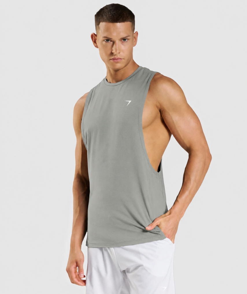 Air Cool Drop Arm Tank Light Grey Air Cool Drop Arm Tank Light Grey