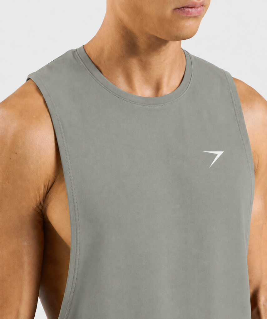 Air Cool Drop Arm Tank Light Grey Air Cool Drop Arm Tank Light Grey