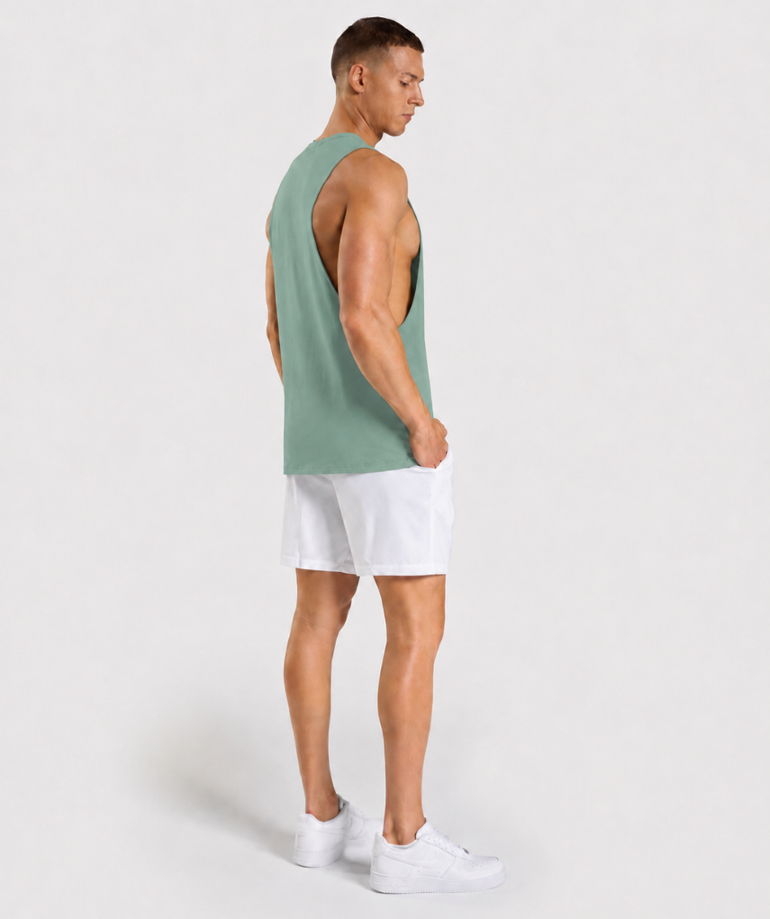 Air Cool Drop Arm Tank Green