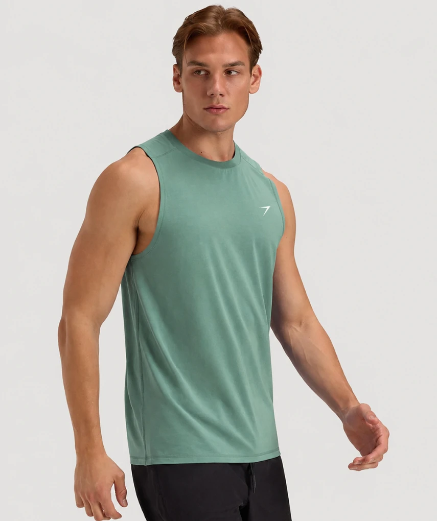 Air Cool Tank Sage Green