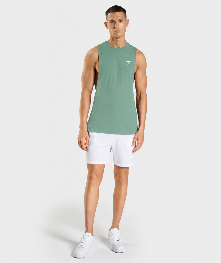 Air Cool Drop Arm Tank Green