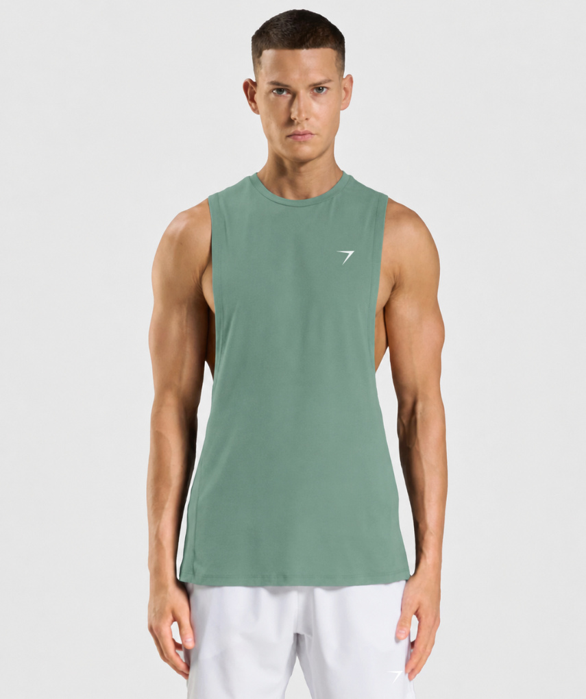 Air Cool Drop Arm Tank Green