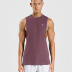 Air Cool Drop Arm Tank Burgundy