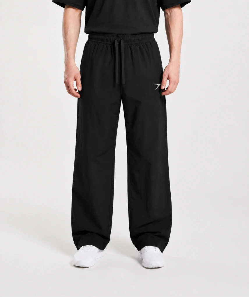 Air Cool Oversized Jogger Black