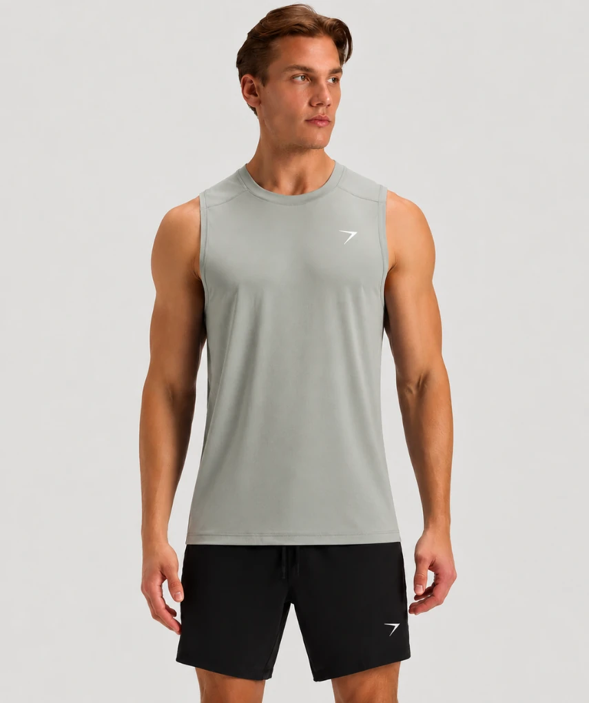 Air Cool Tank Light Grey