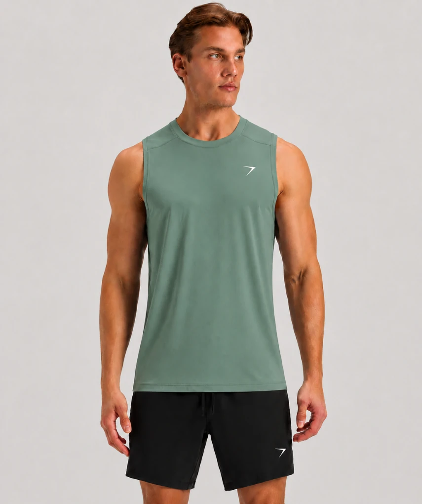 Air Cool Tank Sage Green