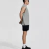 Essential Oversized Tank Light Grey Essential Oversized Tank Light Grey