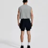Essential Oversized Tank Light Grey Essential Oversized Tank Light Grey
