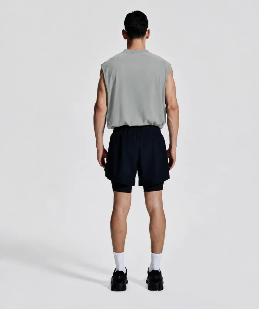 Essential Oversized Tank Light Grey Essential Oversized Tank Light Grey
