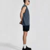 Essential Oversized Tank Dark Grey Essential Oversized Tank Dark Grey