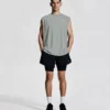 Essential Oversized Tank Light Grey Essential Oversized Tank Light Grey