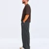 Oversized Boxy Style T-Shirt Coffee