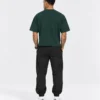 Oversized Boxy Style T-Shirt Forest Green